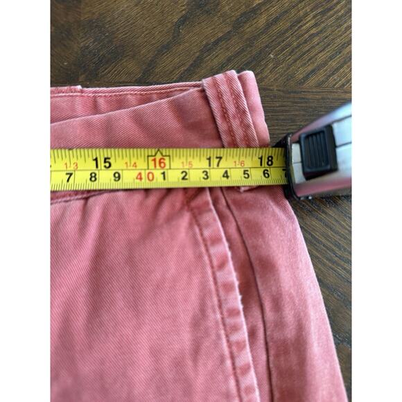 J. Crew Shorts Mens 36 Red Chino Pockets Casual Preppy - Picture 5 of 6